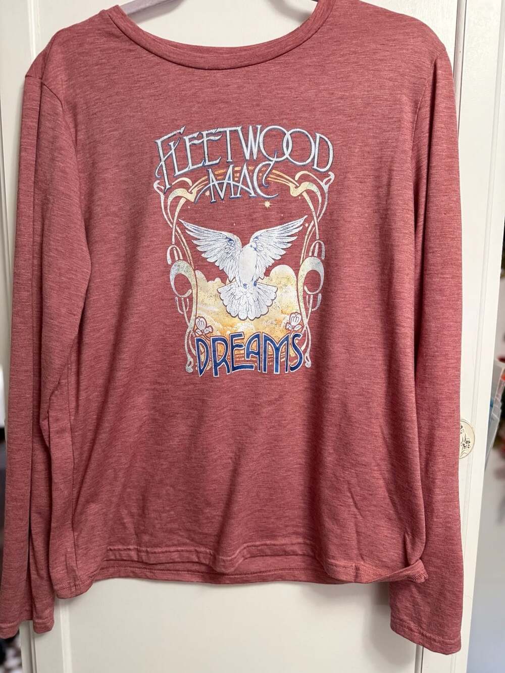 Fleetwood Mac Dreams Graphic Long Sleeve T-Shirt Size M